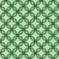 thumbnail image 1 of Ahgly Company Indoor Square Patterned Mint Green Area Rugs, 4' Square, 1 of 1
