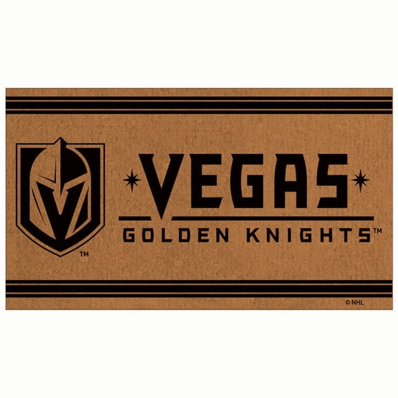 Vegas Golden Knights 16" x 28" Logo Turf Mat
