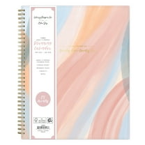 Ivory Paper Co for Blue Sky Monthly Weekly Large (8.5" x 11") Peach Blue 15-Month (April 2025 - June 2026)
