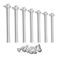 thumbnail image 1 of 7 juegos de kit de reparación de abanicos plegables de mano con remaches y tuercas de eje de metal. Suministro de abanicos de mano., 1 of 5