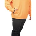 thumbnail image 4 of Mossy Oak Men's Blaze Orange Pullover Tech Hoodie with Neck Gaiter, Up to 2XL, 4 of 6