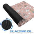 thumbnail image 6 of Long Mouse Pads for Desk,Swan Princess Castle Pattern Desk Mats on Top Of Desks, Desk Mouse Pad Extra Large with 3mm Non-Slip Base and Stitched Edge for Gaming,Office,Work,Home 31.5"x11.8", 6 of 6