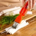 thumbnail image 1 of Hearth & Gear Multifunctional Stainless Steel Onion Slicer Onion Slicer Portable Manual Onion Slicer For Household Use Suitable For Kitchens And Restaurants And Table Cookware Apartment Necessities, 1 of 4