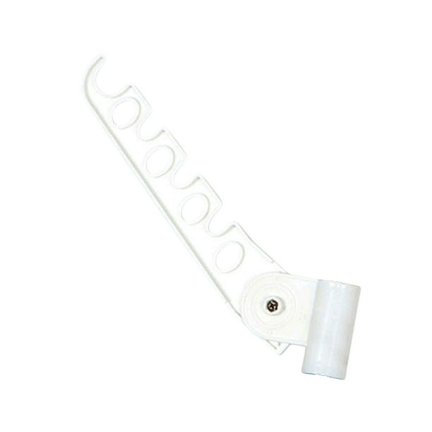 Perchero para secar ropa con alas, resistente, organizador de almacenamiento para baño de 32 mm Plegable blanco