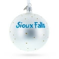 thumbnail image 2 of Falls Park, Sioux Falls, South Dakota, USA Glass Ball Christmas Ornament 4 Inches, 2 of 5