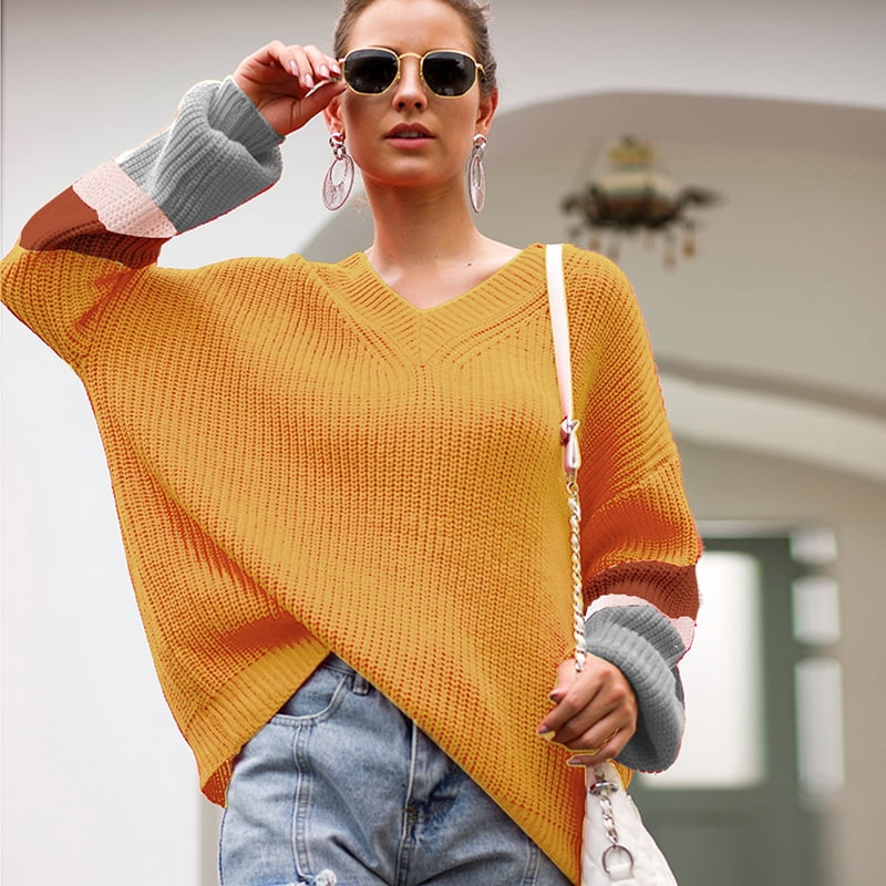 walmart yellow sweater