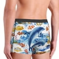 thumbnail image 5 of Disketp Marine Animals Men'S Boxer Briefs,Soft And Breathable Cotton Underwear With Comfortflex Waistband, 5 of 9