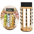 thumbnail image 2 of Chip Rack Display Stand 40 Clips, 360 degree Rotating 5 Tiers for Countertop Party, 2 of 9