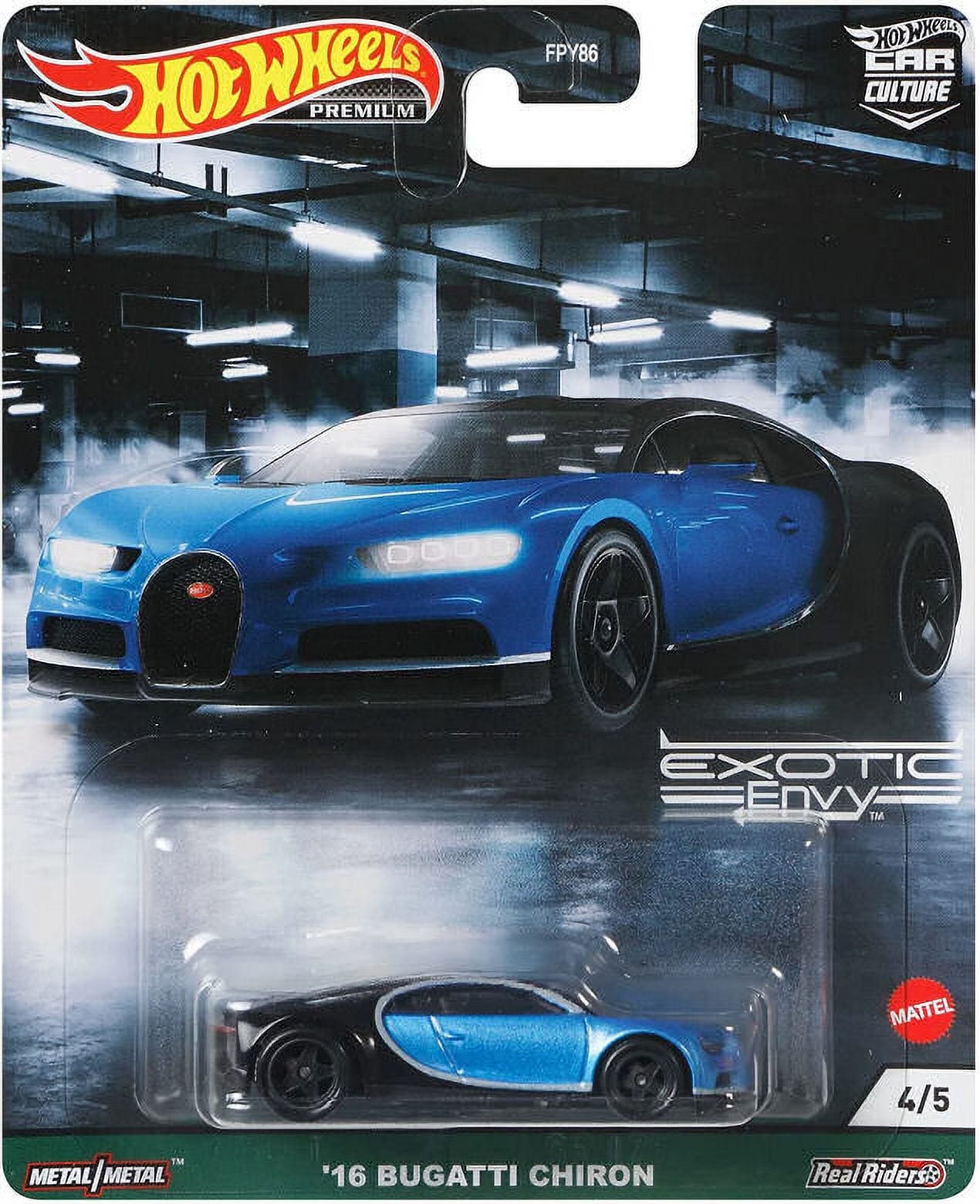 Hot Wheels Premium Car Culture 2021 - Exotic Envy - 957D Set of 5