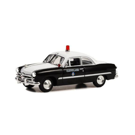 1949 Ford Coupe, Black /White - Greenlight 86635 - 1/43 scale Diecast Model Car