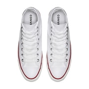 Converse Chuck Taylor All Star Canvas Hi Top Unisex Sneakers - White - 6M/8W