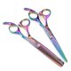 thumbnail image 1 of Juego de tijeras de corte de cabello de acero inoxidable japonés de 6 pulgadas con tijeras de entresacar para salón de belleza., 1 of 4