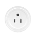 thumbnail image 1 of Smart Smart Wi-Fi Plug  Wifi Socket APP Remote Control Voice Control Schedule Function Smart In-wall Socket Outlet 10A White US Plug, AC 110-125V, 1 of 7