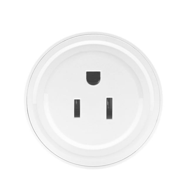Smart Smart Wi-Fi Plug Wifi Socket APP Remote Control Voice Control Schedule Function Smart In-wall Socket Outlet 10A White US Plug, AC 110-125V