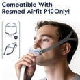 thumbnail image 2 of Paquete de 2 Correas para Casco Air Fit P10, Repuestos para Casco CPAP para Mascarilla Nasal P10, con 6 Clips de Ajuste, 2 of 6
