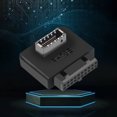 thumbnail image 3 of 【PH73B】Placa base USB3.01920P a TYPE-E Adaptador 90 grados chasis frontal TYPEC puerto enchufable con carcasa (PH73B), 3 of 5