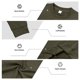 thumbnail image 3 of pstuiky camisas de manga larga para hombre, Sudadera deportiva informal para hombre, cuello redondo, color liso, de punto, de manga larga, con capucha versátil Tops casuales para hombres xxl, 3 of 3