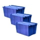 thumbnail image 1 of Caja para Organizar BoxArch30 3 Pzas 30kg 60x40x32cm Apilable Bisagras Polietileno Color Azul., 1 of 1