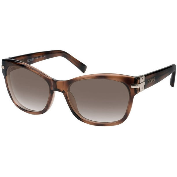 FLOWER by Drew Barrymore Womens Sunglasses, Holly FLR1002 Tortoise