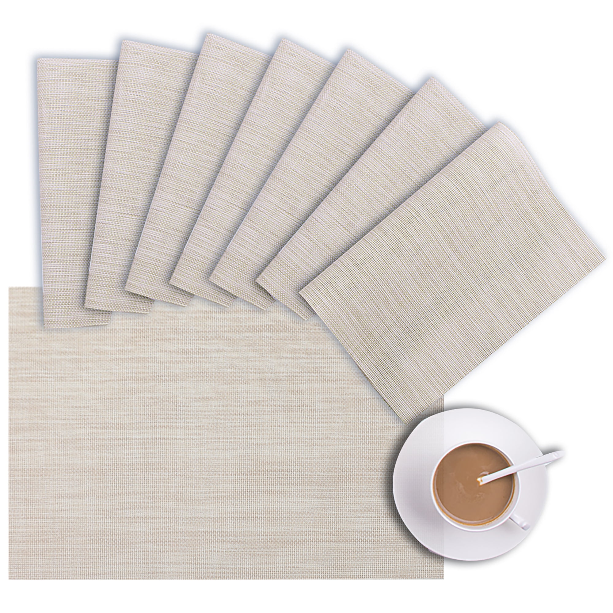 Placemats Set of 8, Premium Place mats for Dining Table