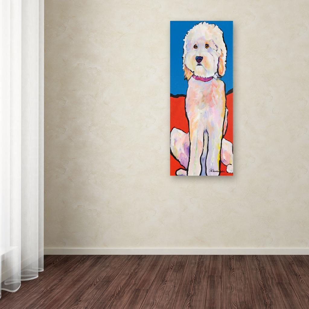 Trademark Fine Art "What No Diamonds" Canvas Art by Pat Saunders