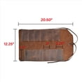 thumbnail image 4 of 2X Bolsa Enrollable para Herramientas Grandes (12 Ranuras), Bolsa Mano PortáTil, Almacenamiento de Taller, Organizador de Herramientas para Trabajar la Madera, Hecho una Mano, 4 of 5