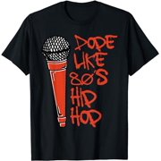 Dope Like 80's Hip Hop Rap Music Party Love 80s Mens Womens T-Shirt