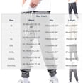 thumbnail image 4 of ZORYEVY Running Mens Pants Fall Plus Size Workout Athletic Joggers Trousers for Men Solid with Pockets Breathable Elastic Waist Drawstring Pants, 4 of 6