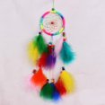 thumbnail image 2 of Daisyyozoid Wholesale Colorfull Dream Catcher Circular Feather Hang Crafts Handmade Home Hanging Craft, 2 of 9