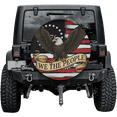 thumbnail image 3 of Lotusprinthandmade America Flag Eagle Patriotic Spare Tire Cover Without Backup Camera Hole 30 in, 3 of 6
