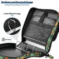 thumbnail image 4 of FORMRS Zipper Binder with Shoulder Strap 2-inch Ring 500 Sheet Capacity File Bag, Orange Tree Pattern, 4 of 5