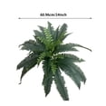thumbnail image 2 of Klonfd Fern 24 Inch False Fern A Large False For Home Garden Front Porch And Hanging Realistic Green In Indoor Spaces, 2 of 5
