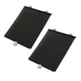 thumbnail image 2 of 2pcs Car Sunshade Curtain Retractable Front/Back Strong Load-bearing Suction Windshield Sun Block Cover Windscreen Sunscreen Cars Accessories Black 50*125, 2 of 9