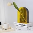 thumbnail image 4 of Vase Nordic Style Stable Multipurpose Home Decoration Art Modern Acrylic Table Vase for Office, 4 of 8