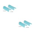 thumbnail image 2 of Wweixi Adjustable Saxophone Rest Cushions Wear-resistant Holder Unique Instrument Accessories Protection Pad Cyan Blue 2PCS, 2 of 6