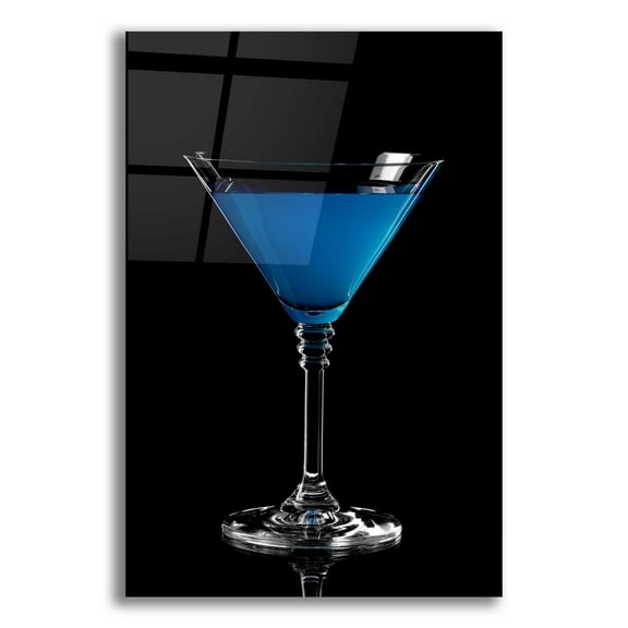 Epic Art 'Blue Curacao' by Epic Portfolio, Acrylic Glass Wall Art, 16"x24"