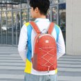 thumbnail image 4 of Mochila Para Acampar Bolsa de pesca impermeable Mochila escolar plegable para viajes de oficina (naranja) Sywqhk Para Estrenar, 4 of 7