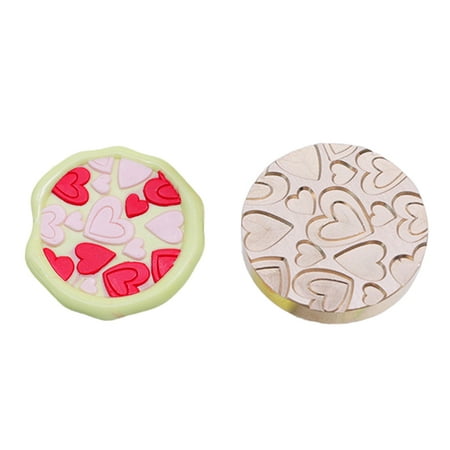 

EDFRWWS 25mm Copper Head Classic Vintage Enamel Wax Head for Wedding Card (05)
