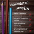 thumbnail image 3 of 48 Professional Colouring Pencils Set With Portable Canvas Pencil Wrap Case, Wood-free Coloured Pencils With Roll Up Canvas Pouch Package For Adults C, 3 of 5