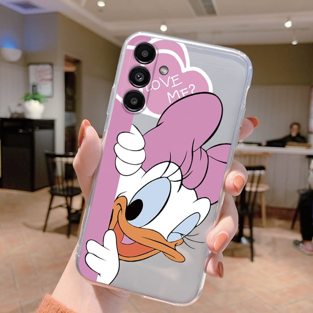 For Samsung Galaxy A15 4G 5G Phone Case Mickey Minnie Mouse Anime Soft TPU Transparent Capa For Samsung A 15 Protective Cover