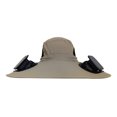 thumbnail image 2 of SNNROO Solar Fan Outdoor Fishing Hat  Men Sun Hat with 2 Solar Fans  3 Speed Adjustable - Effective Sun Protection - Breathable Mesh Material - USB/Solar Powered - Ideal for Fishing  Gard, 2 of 7