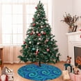thumbnail image 7 of Lsque Snake Print Christmas Tree Skirt, Tree Skirt with Ties or Velcro, Perfect for Holiday Decorations, Halloween, and New Year-48", 7 of 7