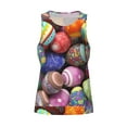 thumbnail image 4 of Haiem Easter Eggs1 Men Workout Tank Top Gym Bodybuilding Sleeveless Muscle T Shirts Athletic Tank Breathable Workout Shirt-3X-Large, 4 of 9