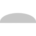 thumbnail image 5 of Ekena Millwork 38"W x 10-1/2"H x 2"P Elliptical 3 Spoke Architectural Grade PVC Pediment, 5 of 7
