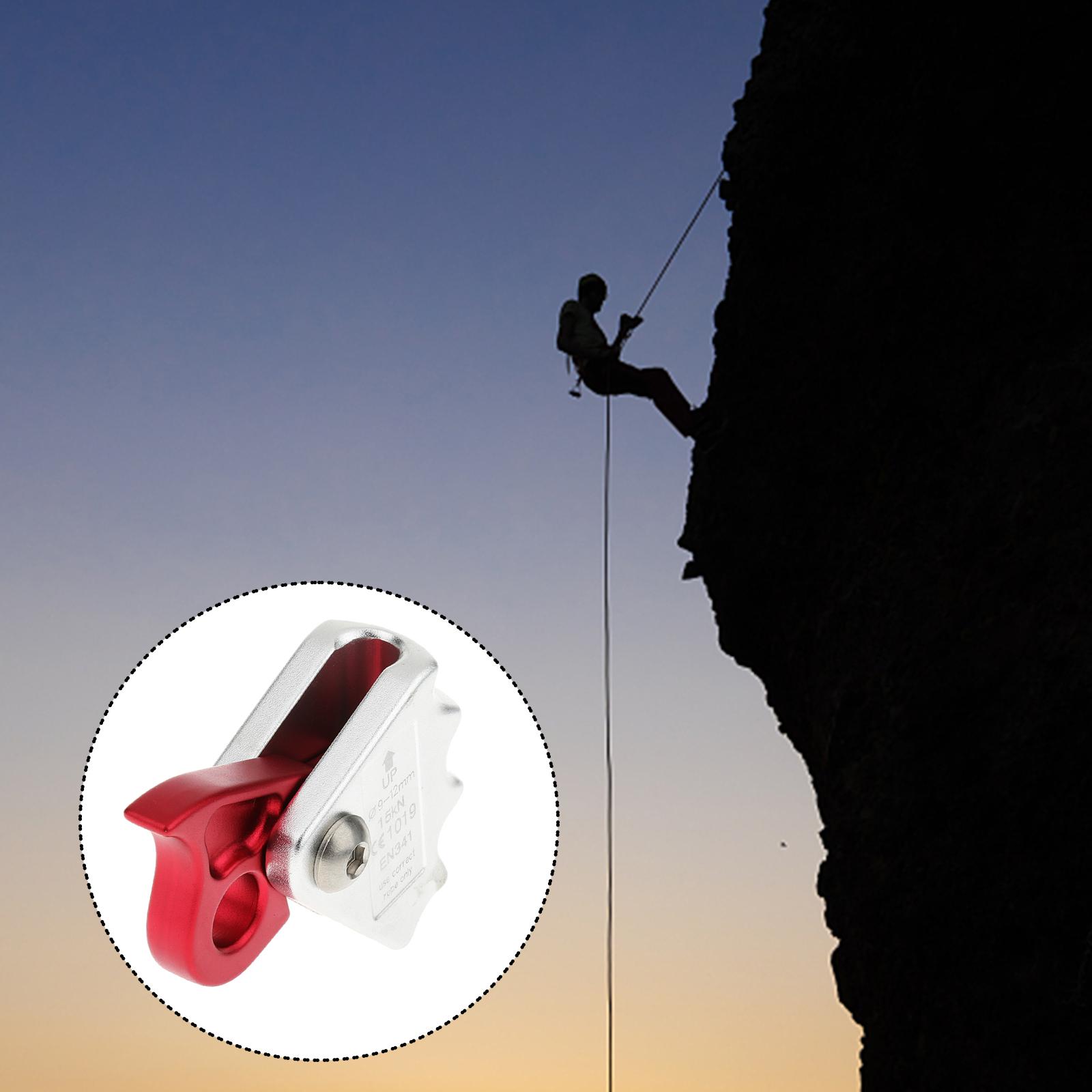harayaa 3 15KN Rope Grab for 9mm-12mm Rope Access Fall Gear for Caving Rappelling Mountaineering Downhill