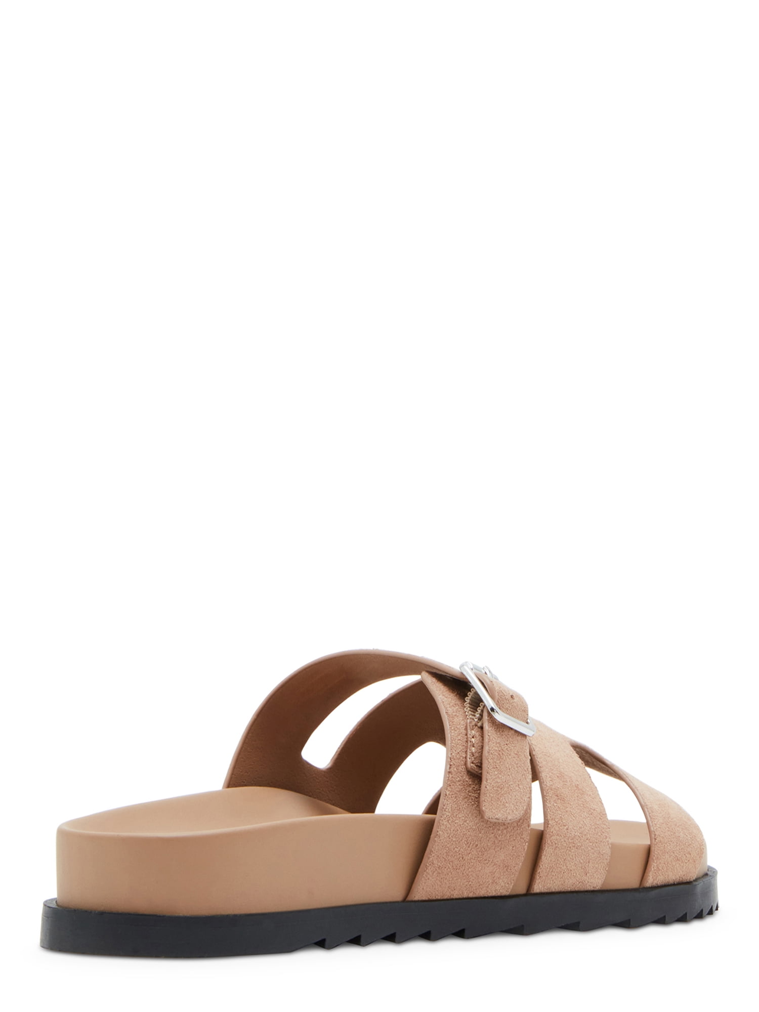 Madden Girl Women's Darlaa Footbed Flat Slide Sandal