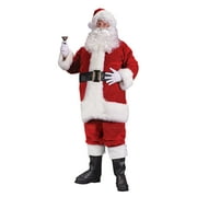 Regency Regency rouge en peluche Santa Claus Men Costume Costume Costume - XL