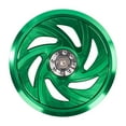 thumbnail image 1 of Protector lateral del ventilador del motor, fácil de instalar, accesorios de repuesto, protector de ventilador de refrigeración del motor de aleación verde, 1 of 8