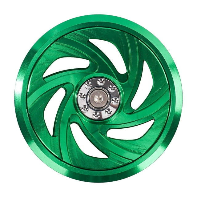 Cubierta para ventilador de motocicleta, cubierta de entrada de , fácil de instalar, accesorios de repuesto ligeros, protector del ventilador de verde
