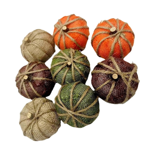 Artesanía realista decorativa de calabaza artificial para decoración de acción de gracias de mesa , cuadros B- Cuadros Soledad calabaza de simulación